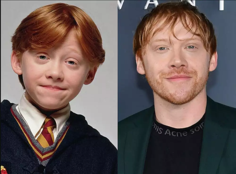 The Cast of Harry Potter - Then and Now
